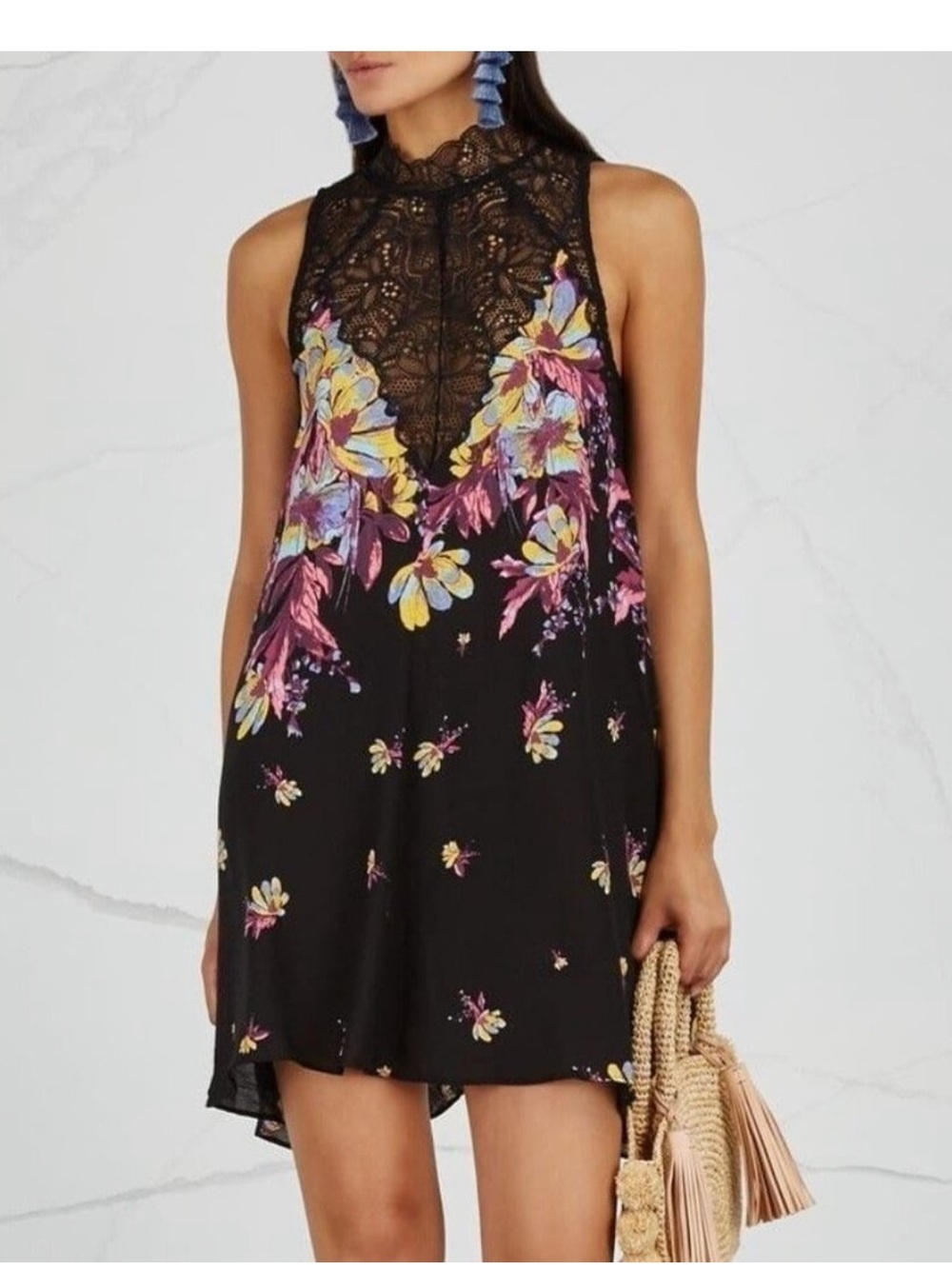 Free People Marsha Mini Dress Small - Picture 7 of 16